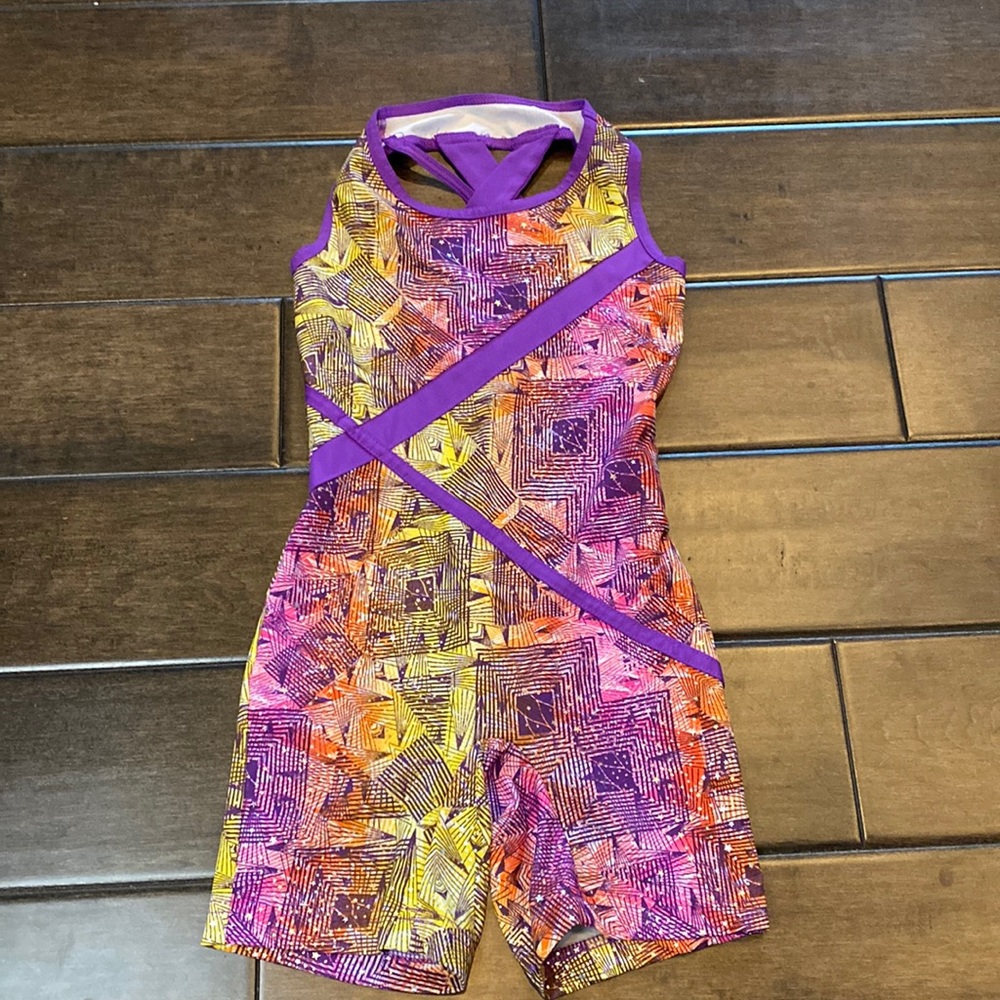 💜3/$15 Danskin Now Gymnastic Dance Leotard